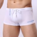 Mens Swimwear Quick Dry Solid Swimming Briefs Low Waist Swimsuits Fashion Pouch Beach Pool Spa Bathing Panties. 
