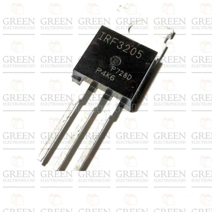 IRF3205 MOSFET IC Medium Class IRF 3205 55V 110A 200W TO-220 N Channel Power MOSFET 3 Pin Transistor IC