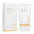 50 ml MISSHA COTTON Sun SPF50+ PA++++ Sunscreen International Korean product used for male female. 