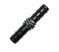 Five (5) Pieces-16mm Straight Joiner Connector for Drip Irrigation Pipe Line Both Side Barbed Water Connectors Hose Joiner Connectors Agriculture Irrigation Accessories.. 