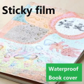0Pack Students A4 16K Transparent Self Adhesive Book Cover Film  Waterproof Book Wrapper Notebook Protector Frosted Book Film. 