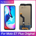 DISPLAY For MOTOROLA MOTO E7 PLUS LCD TOUCH SCREEN with Frame LCD For MOTOROLA MOTO E7 PLUS assembly.