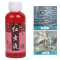 Fish Bait Additive 60ml Red Worm Liquid High Concentration Fish Bait Attractant. 