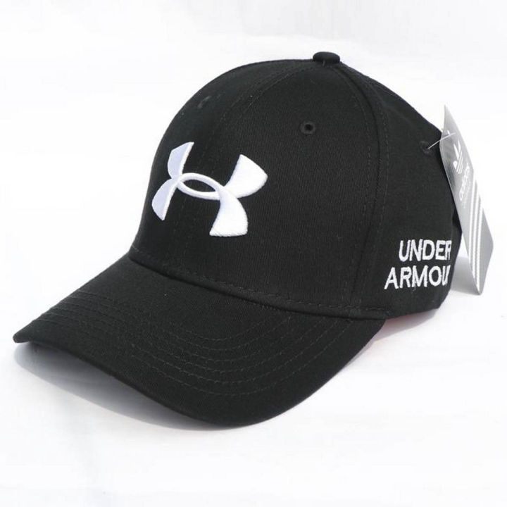 Under Armour White Embroidery Logo Baseball Cap - Cap