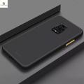 For Xiaomi Poco M2 Pro - Soft Silicone Bumper Luxurious Translucent Smoky Matte Shockproof Back Cover Case (Back Case Cover For Smartphone). 