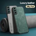 Magnetic Case For Samsung Galaxy S24 S23 S22 S21 S20 FE S10 Plus S10E S 24 23 21 20 Ultra 5G Leather Shockproof Cover Case Outlier Aeuinv. 
