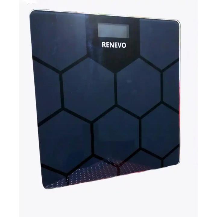 Electronic Thick Tempered Glass & LCD Display Digital Personal Bathroom