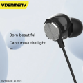 VDENMENV DR18 Hi-Res Audio  In-ear Earphone 1.2Meter Plastic Housing. 