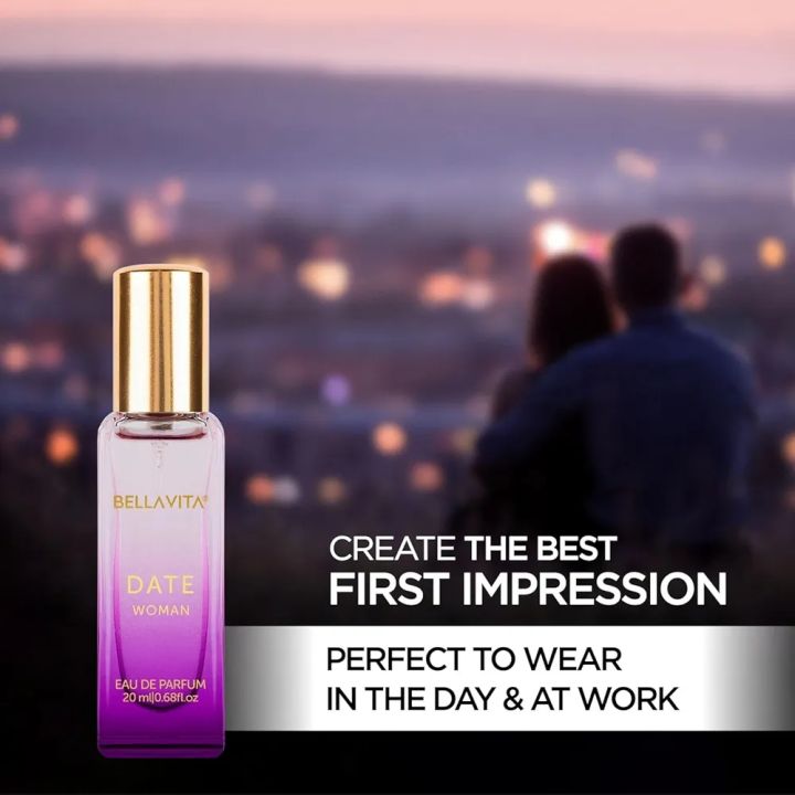 Bella%20Vita%20Luxury%20Date%20Woman%20%7C%20Long%20Lasting%20EDP%2020ml%20%7C%20with%20Pink%20Pepper,%20Jasmine%20&%20Vanilla%20%7C%20Floral%20&%20Fruity%20Premium%20Perfume%20for%20Women%20%7C%20Fragrance%20You%E2%80%99ll%20Love%20-%20Image%202