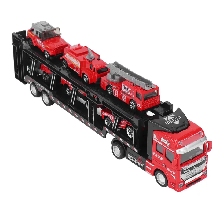 Construction%20Toys%20Cars,%20Multiple%20Parking%20Spaces%20Professional%20Alloy%20Material%2032cm%20Car%20Carrier%20Truck%20for%20Boys%20for%20Decoration%20-%20Image%203