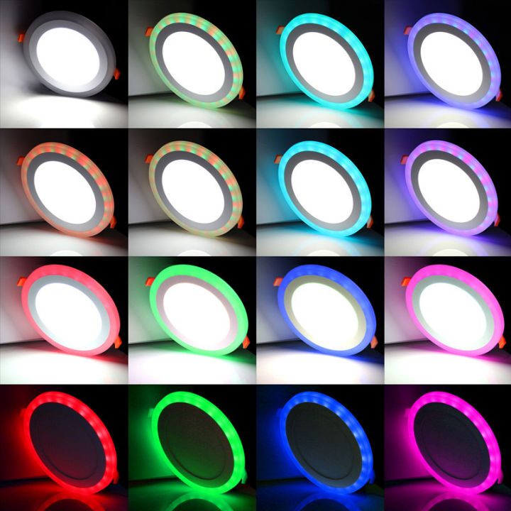 LED%206%20Watt%20Side%20RGB%20(Red,Green,Blue)%203W%20and%20White%206W%20Round%20Squre%20Surface%20Panel%20Light%20Ceiling%203D%20Effect%20Lighting%20(Multi%20Color)%20-%20Image%202