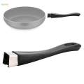 Removable Pot Handle Replace Durable Scald Heat Resistant Universal Handgrip 170mm for Kitchen Pot Cookware Accessories.