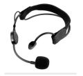 Yoga Headset Microphone Dm - 293 Or Dm - 193 For Mosque Microphone Black.