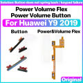 Power volume button flex For huawei Y9 2019 Side key Switch ON OFF Key Mute control Button Ribbon Flex Cable.