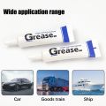 【Nice Day Toy Findings Store】（NEW）5Pcs Food Grade Lubricant Grease Durable Gear Tube Mounted O Rings Tyre Valve Grease Silicone Sealant Lubricating Oil Car Ship Train. 