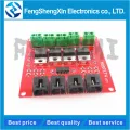 【happy one】Four Channel Channel Way Route MOSFET IRF540 V4.0+ MOSFET Switch Module For Arduino Motor Drive Dmimmer Relay Board. 