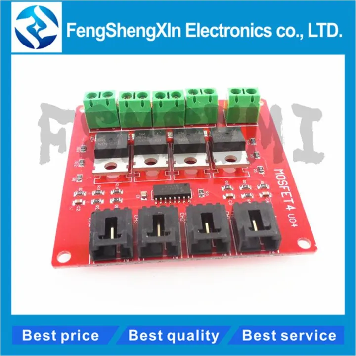 【happy one】Four Channel Channel Way Route MOSFET IRF540 V4.0+ MOSFET Switch Module For Arduino Motor Drive Dmimmer Relay Board
