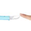 (1 Pcs) Baby Silicone Feeding Spoon with Long Handle Infant Spoon Safty Tableware Silicone utensils set for Children.
