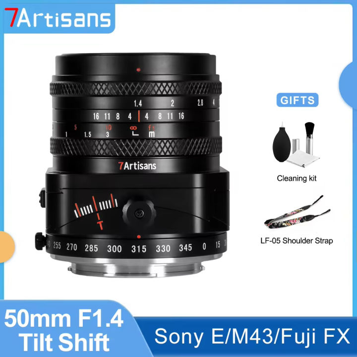 7artisans 50mm APS-C Tilt Shift Lens Lilliputian Effect for