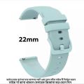 22mm Silicone Strap for Imilab KW66/Colmi i30/Mibro X1 - Durable and Comfortable. 
