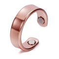 Adjustable Copper Ring Men Vintage 12 Constellation Health Magnetic Rings Arthritis Pure Copper Open Cuff Rings for Men Jewelry. 