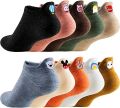 10 Pairs Women Cute Socks Cotton Kawaii Embroidered Funny Low Cut Socks for Women Girls Ankle Socks Harajuku Girls School Gifts. 