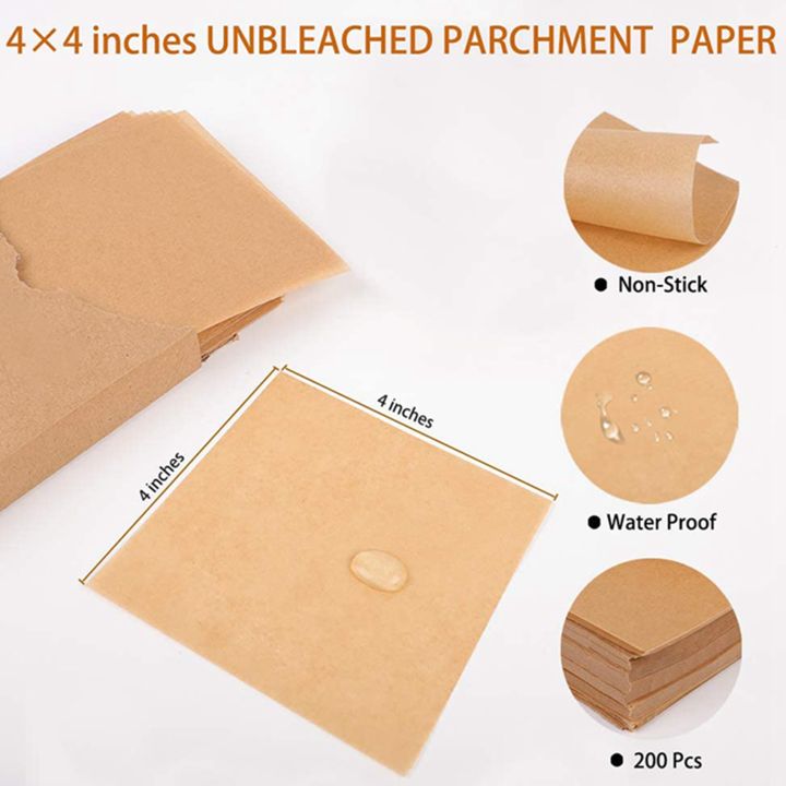 1000%20Pcs%20Unbleached%20Parchment%20Paper%20Baking%20Sheets,%204X4%20Inches%20Non-Stick%20Precut%20Baking%20Parchment,%20Perfect%20for%20Wrapping%20-%20Image%208