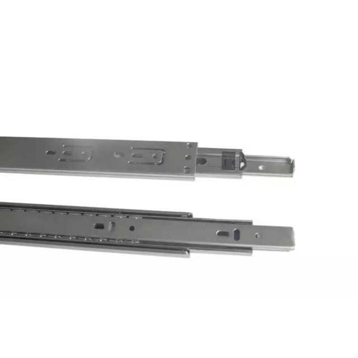 10" SS 3Part Drawer Slider (1set=2ps)Heavy Runners Ball Bearing Drawer Slides Rail Telescopic Metal Duty