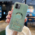 Phone Case For Redmi A1 Back Cover Glitter Soft Transparent Doraemon Stars Moon for Redmi A1 Back Cover. 