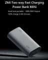 Cuktech ZMI QB818 10000mAh Dual USB Fast Charging Power Bank with Dual Plug Type C.