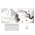 Minimalist mouse pad 800x300 non slip rubber game keyboard pad. 