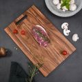 Durable Thickened Solid Wood Cutting Boards Rectangle Shape Natural Color Chopping Board Smooth Surface Wood Cooked Food Tray Kitchen. 