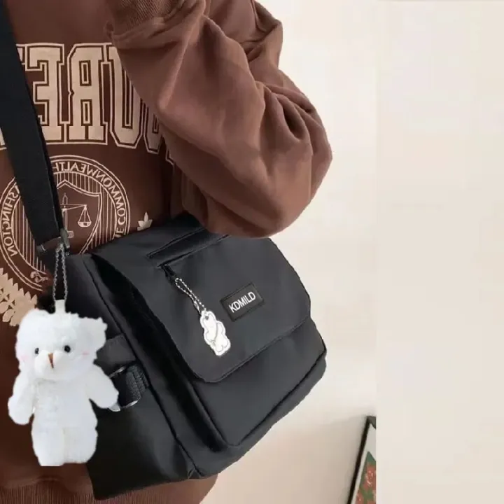 2023%20Women's%20Bag%20Korean%20Style%20Female%20Messenger%20Bags%20College%20Large%20Capacity%20Versatile%20Shoulder%20Bag%20Student%20School%20Bags%20Bolsos%20Sac%20-%20Image%203