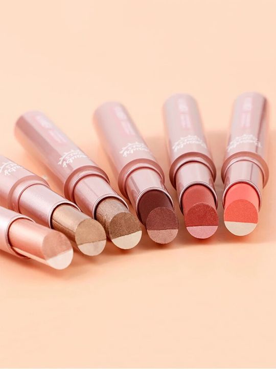 Cahill Gradual Change Two Color eye shadow Pen Waterproof and sweat proof eye shadow Stick