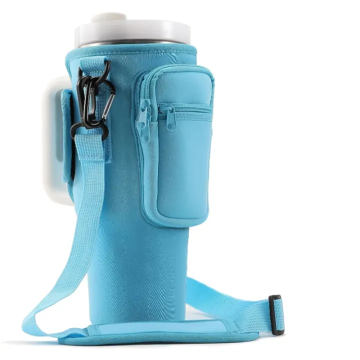 Water%20Bottle%20Carrier%20Bag%20with%20Phone%20Pocket%20for%20Stanley%2040oz%20Tumbler%20with%20Handle%20Neoprene%20Water%20Bottle%20Holder%20Pouch%20-%20Image%202