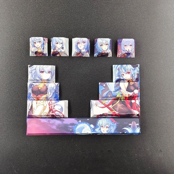 12Keys/Set%20Anime%20Character%20Design%20Custom%20Thermal%20Sublimation%20Cherry%20Profile%20Mechanical%20Keyboard%20Supplement%20Key%20Custom%20Keycap%20-%20Image%206
