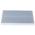 100*60*10mm Aluminum Heatsink Cooler Chip Radiator for IC LED Power Transistor. 