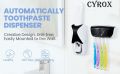 Automatic Toothpaste Dispenser with Toothbrush Holder – Smart Brush Organizer.