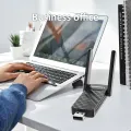 COMFAST WiFi 6 USB Adapter 2.4G 5.8G AX1800 USB3.0 Wireless Dongle Network Card WiFi6 Adapter For Win10/11 Wifi Antenna Receiver. 
