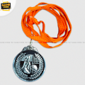 Champion & Runner-Up Football Medal Gold  & Silver Colour with ribbon for Football Player. 
