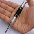 2Pcs Automatic Center Punch Center Hole Punch Spring Loaded Marking Starting Holes Tool Woodwork Tool Drill Bit. 