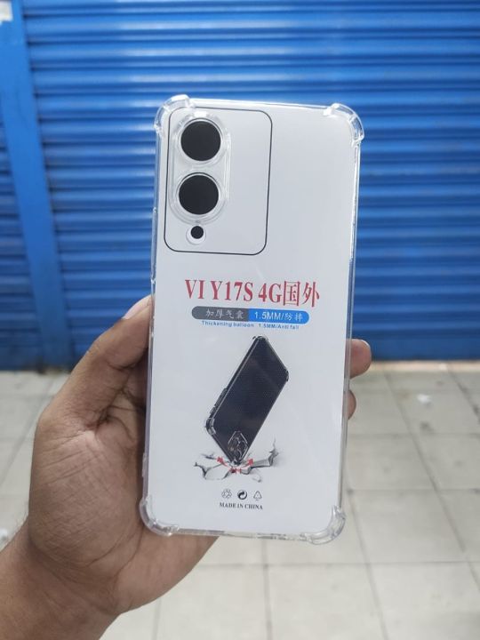 For Vivo Y17S Soft Silicon Bumper Transparent Case Back Cover