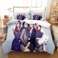 KPOP BlackPink 2 IN 1 Bedsheet Set Single Size Duvet Cover Quilt Cover Child Home Bedroom Comfortable Washable Pillowcase Set G. 
