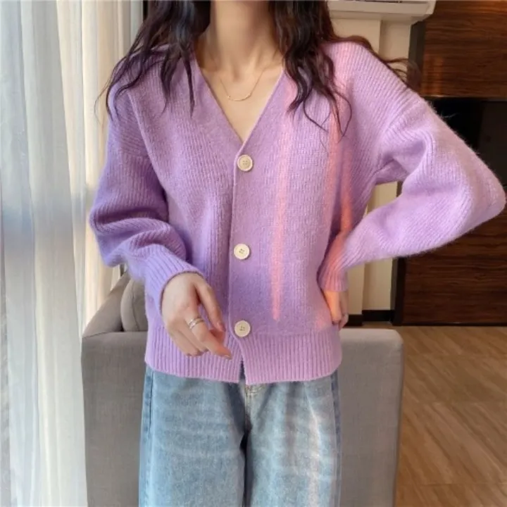 Early%20autumn%202023%20New%20Pink%20Knitted%20Sweater%20for%20Women%20Loose%20Outer%20Wear%20Idle%20Style%20Cardigan%20Coat%20Western%20Style%20-%20Image%208