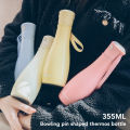 RevoMax Water Bottle 12oz 316L Twist-Free Bowling pin shaped Cute Insulated Thermos Bottle for Cold and Warm Drinks. 