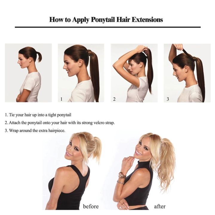 Straight%20Human%20Hair%20Ponytail%20Wrap%20Around%20Clips-In%20Brazilian%20Machine%20Made%20Remy%20Hair%20wig%20120g%20-%20Image%204