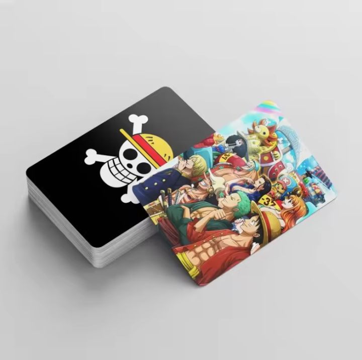 60PCS%20Lomo%20Card%20+%2032PCS%20Stickers%2092PCS/BOX%20Anime%20One%20Piece%20Collectible%20Post%20Cards%20with%20Box%20-%20Image%202