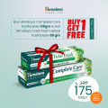 Himalaya Complete Care Toothpaste 135gm & Himalaya Total Fresh Herbal Toothpaste 80gm (Combo Pack). 