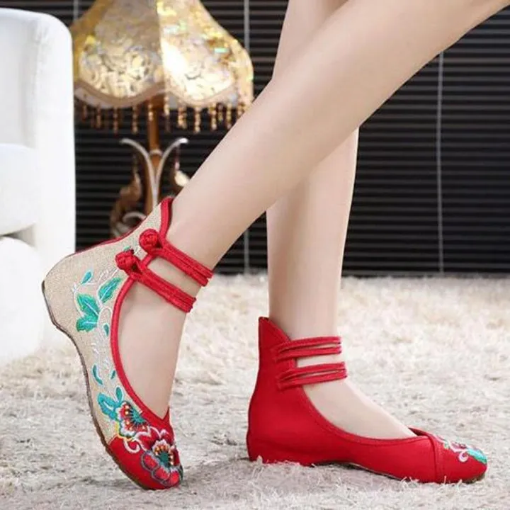Womens%20Ladies%20Girls%20Korean%20Sandals%20for%20Women%20Women%20Embroidered%20Shoes%20High%20To%20Help%20Increase%20Ankle%20Double%20Strap%20Canvas%20Shoes%20Women%20Casual%20Flat%20Shoes%20Fashion%20Shoes%20Work%20-%20Image%203