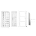 Slide Out Storage Baskets, Multifunction Space Saving Cabinet Sliding Drawers Under Sink Organizer ABS for Spice Bottles for Bathroom.
